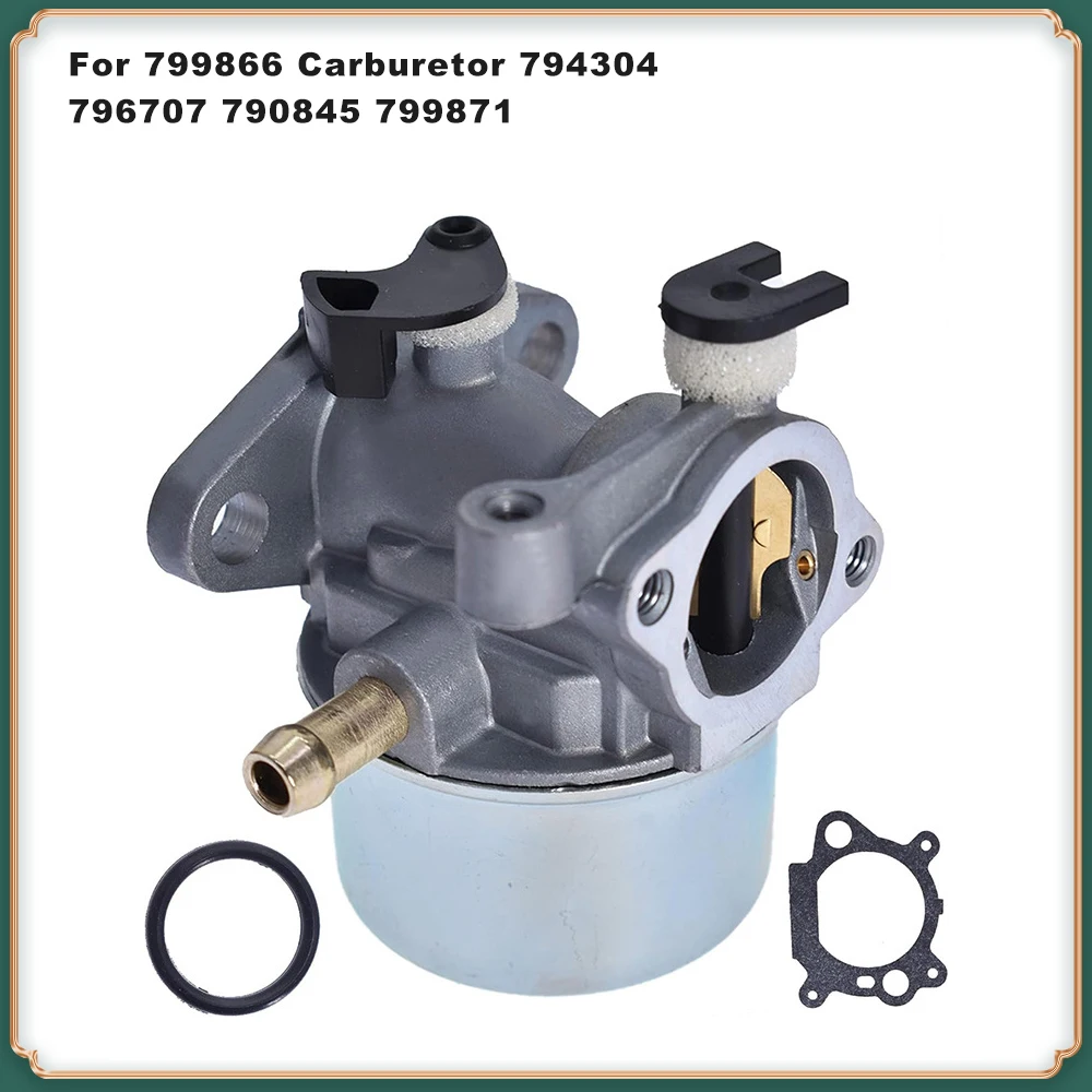 

Universal Lawn Mower Carburetor Fits Models Using Parts 799866, 794304, 796707, 790845, 799871