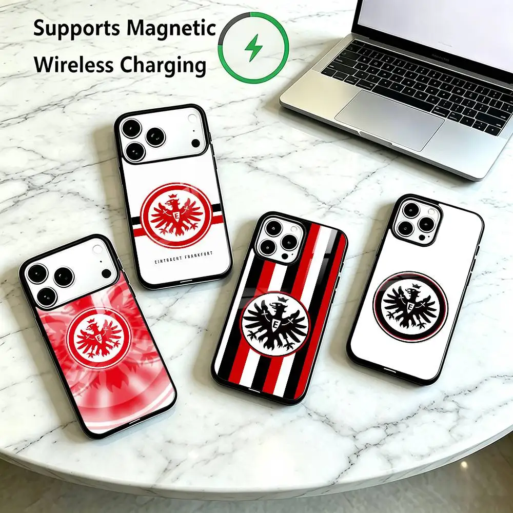 Eintracht Frankfurt Famous  Phone Case For iPhone18 17,16,15,14,13,12,11 Plus,Pro Compatible with magnetic wireless charging
