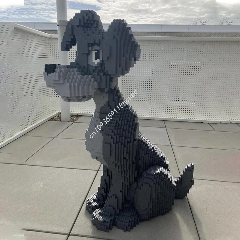 5800 pezzi MOC Tramp Famose fiabe Modello Building block Compleanno Assemblare Giocattoli Architettura Regali di Natale