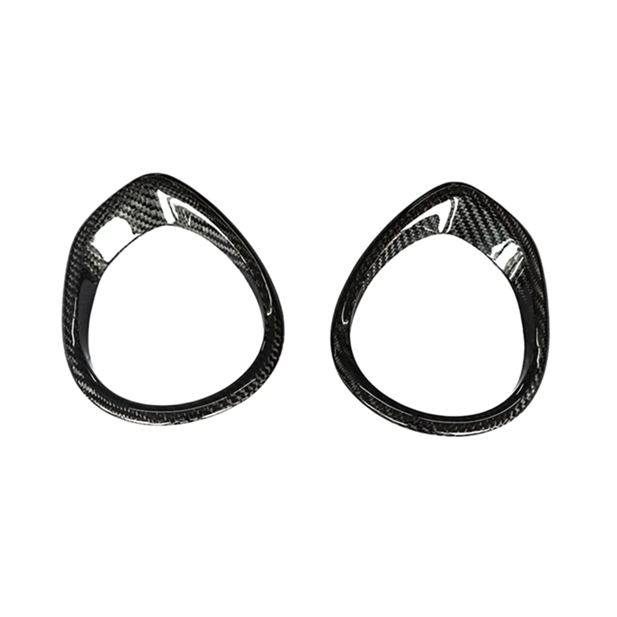 

Motorcycle Carbon Fiber Speedometer & Tachometer Ring Cover Trim for Yamaha TMAX 530 2017 2018 2019 TMAX 560 2020 2021