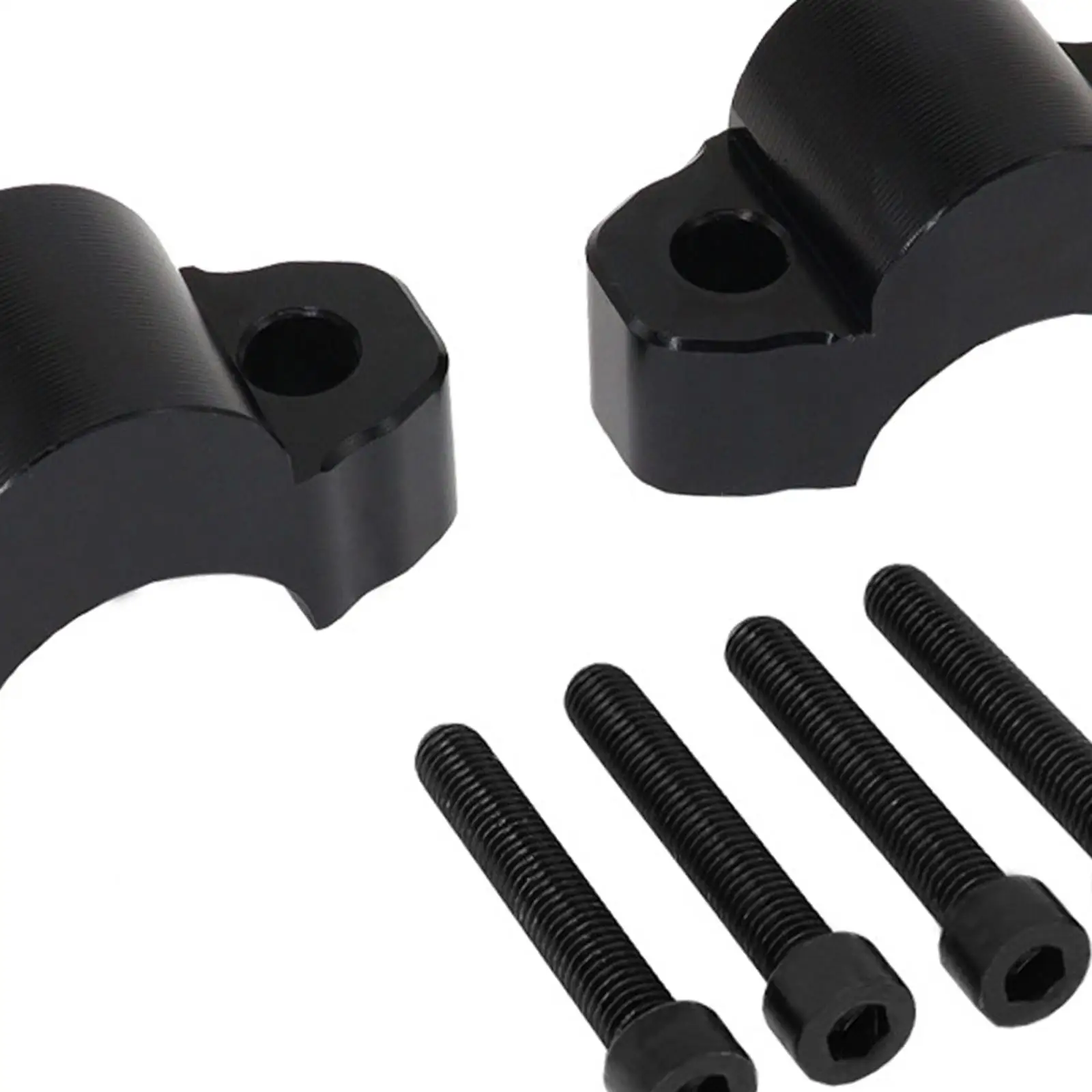 Motocicleta guiador Risers, preto substituir peças para XT700Z 2019-2023, 2x