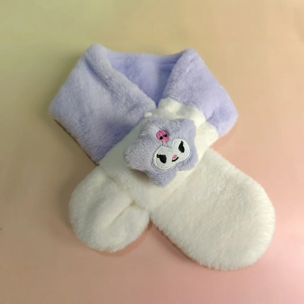 وشاح Miniso للأطفال ذو الربط المزدوج ونجمة خماسية Sanrio Yugui للكلاب والطالب النسخة الكورية وشاح KT متعدد الاستخدامات للقطط