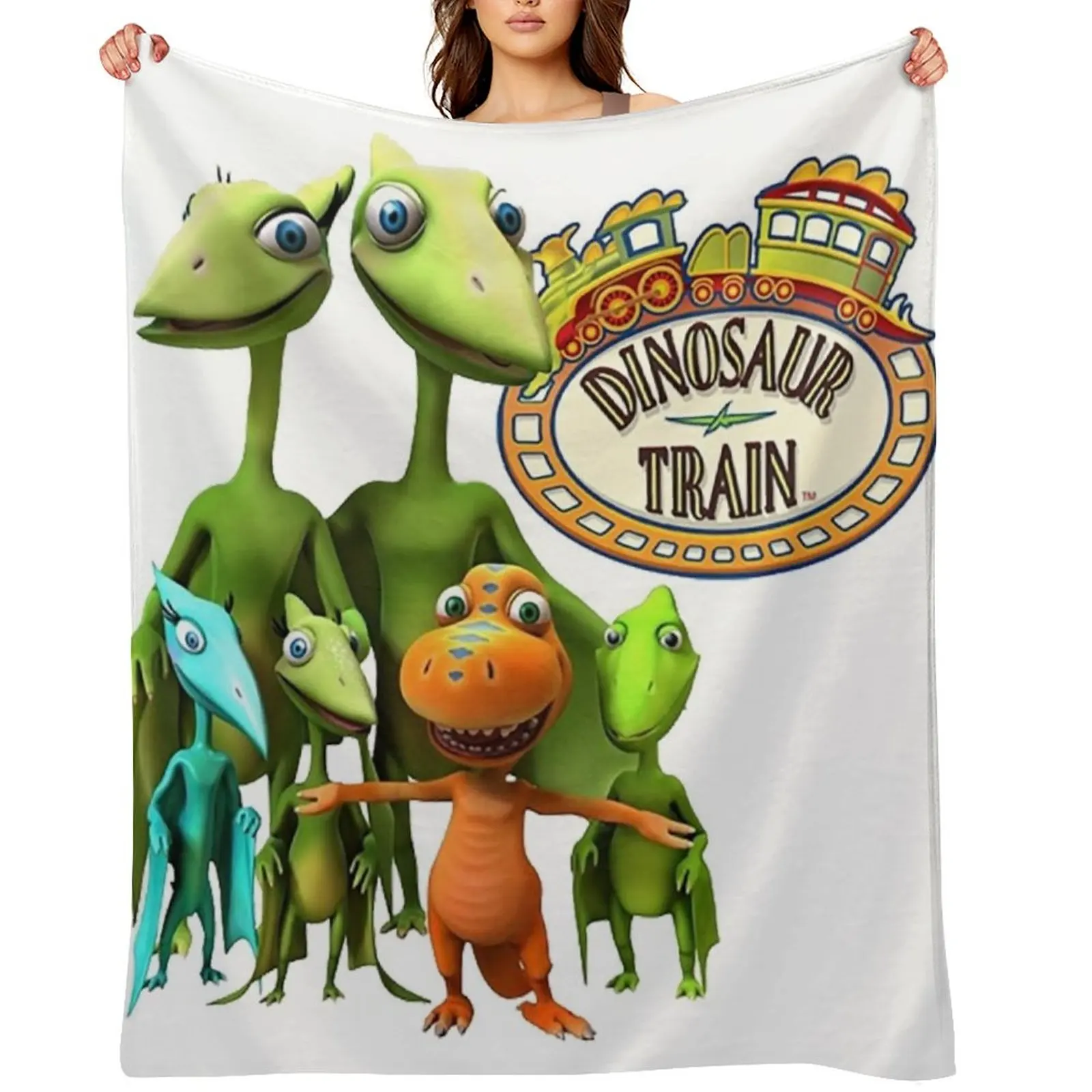 

Dinosaur Train Throw Blanket Winter beds Hair Soft Beds Thermal Blankets