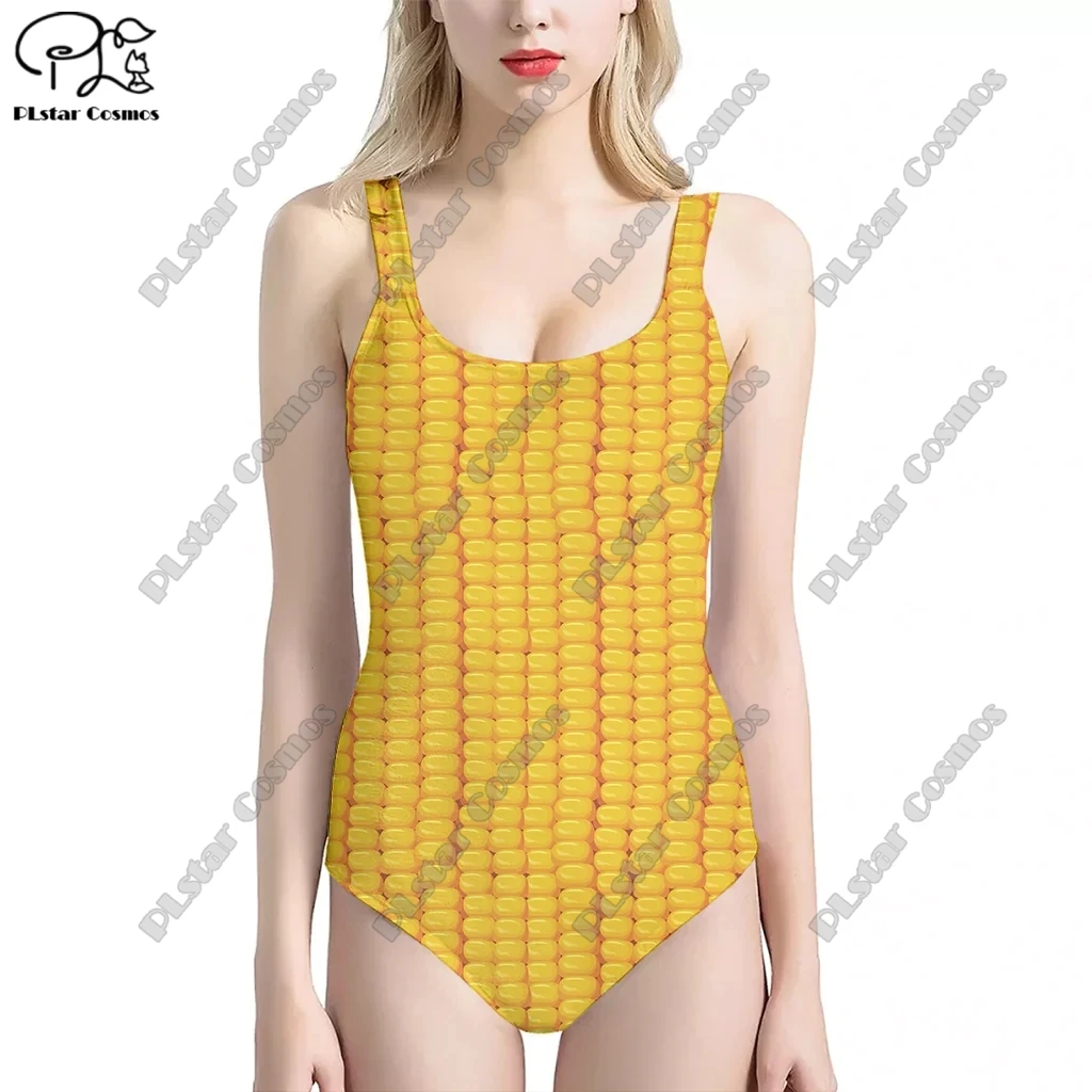 PLstar-Maillot de bain une pièce imprimé 3D cosmique, bikini, sexy, gourmet, été, 600