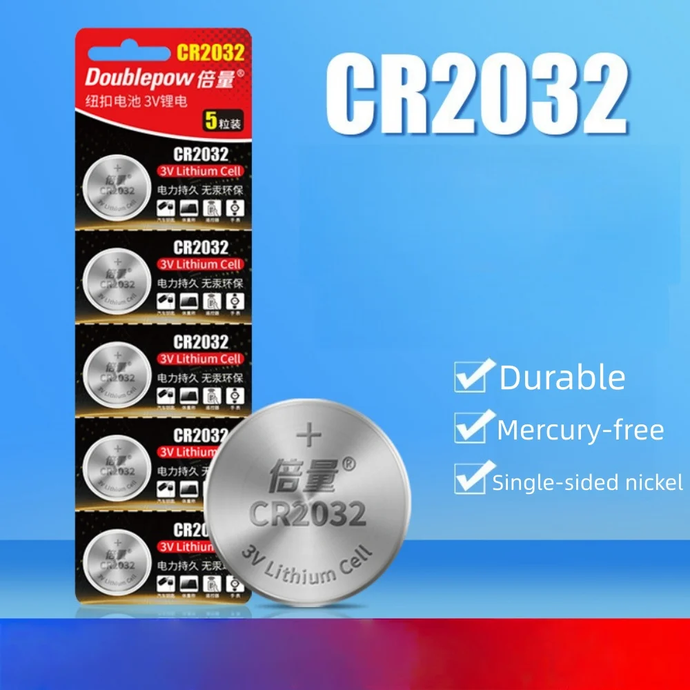 5-50PCS CR2032 Battery cr2032 Button Coin Battery 3V Lithium Batteries for Watch Calculator Toys Car Remote Control Coin Cell