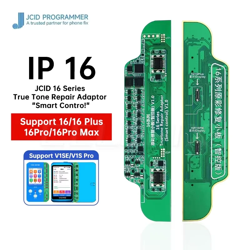 مبرمج JC V1SE لهاتف iPhone X 11 12 13 14 15 Pro Max مبرمج بطارية بصمة أصلية حساسة للضوء