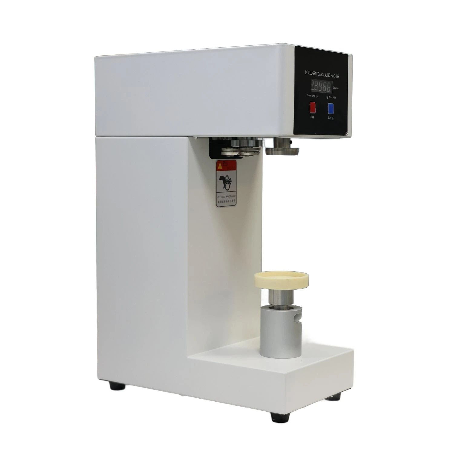

QLS-180 Reliable Semi-Auto Can Sealer 180W for 55mm Cans with Stable and Durable Operation
