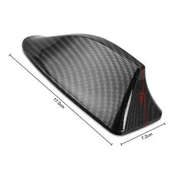 汽車碳纖維鯊魚鰭天線適用於大眾大眾GOLF GTi MK7 POLO 帕薩特B7 B8 MK6 捷達寶來途觀朗逸尚酷 6 最佳銷售 汽車馬球 - №4