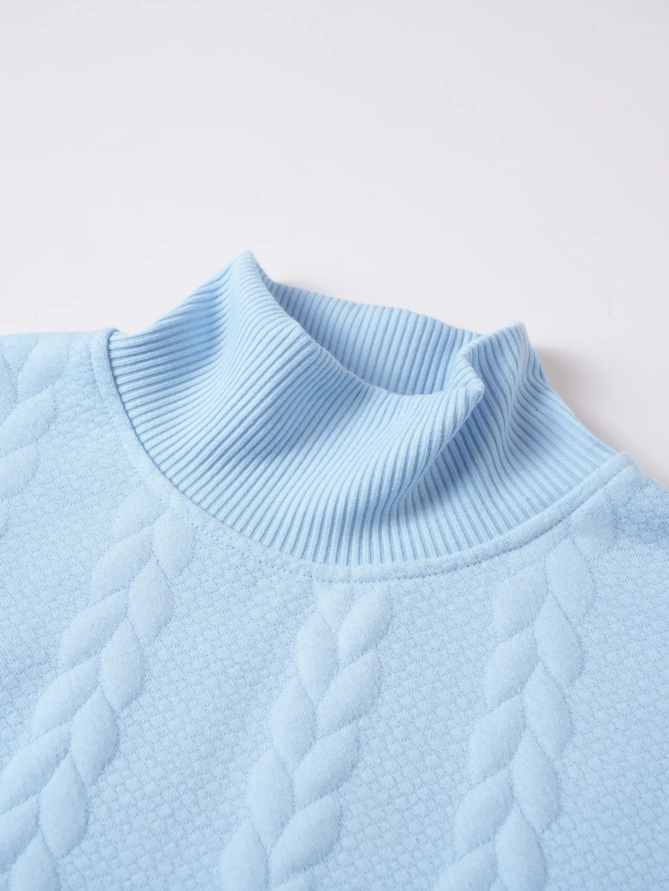 الخريف عارضة طويلة الأكمام الياقة المدورة لنمط المال القديم بلون محبوك الجاكار جولة الرقبة سترة الذكور الملابس #6