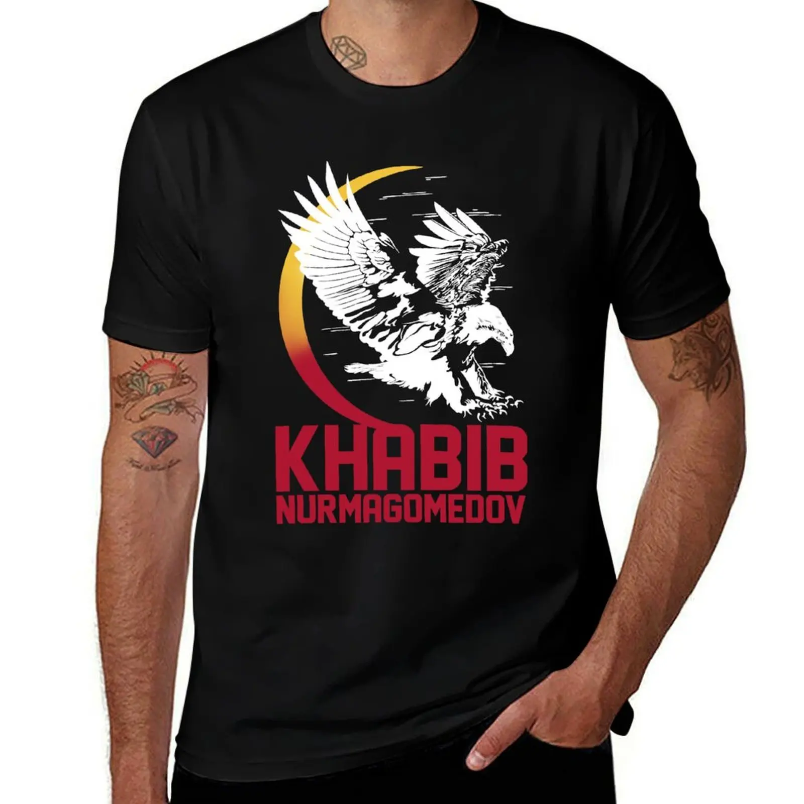 

Khabib Nurmagomedov: The Eagle T-Shirt t shirt man plain g man t shirts for men anime tshirt T-Shirt