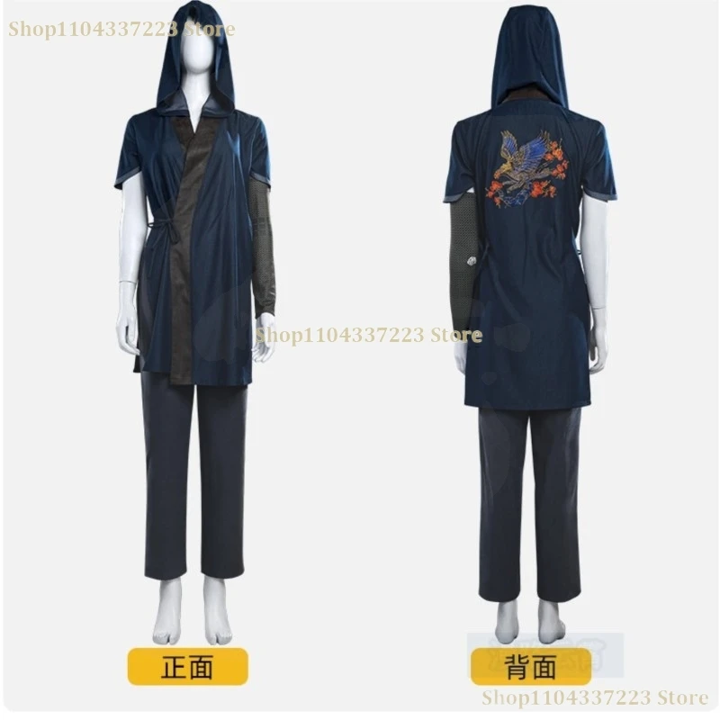 كونويتشي إيجا لعب الأدوار قاتل فوجيباياشي ناوي العقيدة الظلال تأثيري حلي النينجا الزي الملابس حفلة الهالوين النساء البدلة