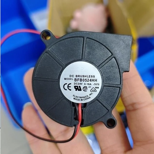

Совершенно новый оригинальный BFB0524HH F00 DC 24 В 0,16 А охлаждающий вентилятор для сервера Быстрая доставка