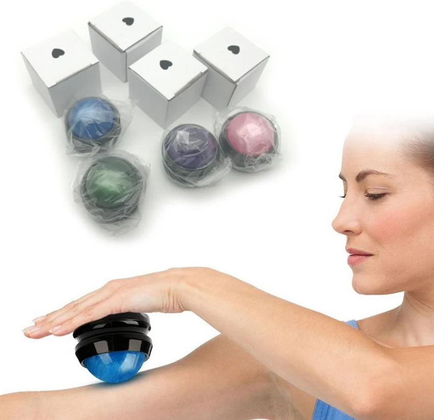 Massage Roller Ball Massager Body Pijnbestrijding Therapie Voet Terug Taille Heup Relaxer Stress Release Spier Ontspanning