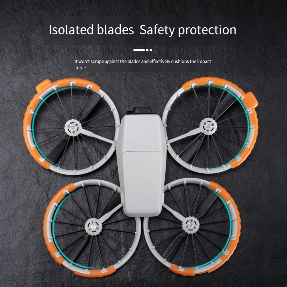 

Кольцо для предотвращения столкновений пропеллера DJI FLIP для беспилотных летательных машин, легкая амортизация для безопасных полетов
