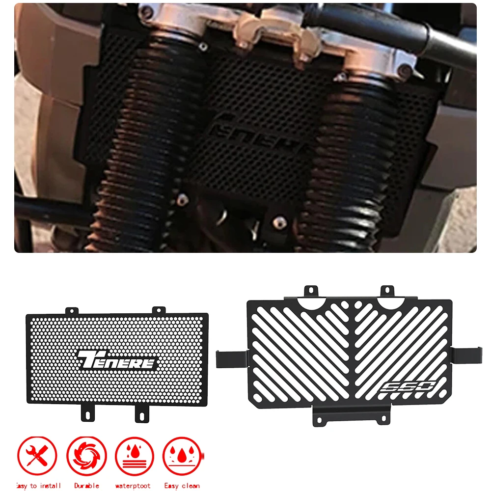 Motorcycle FOR YAMAHA XT660Z Tenere XTZ660 XT660 Z Accessories Radiator Guard Water Tank Protection Grille Headlight Guard Grill