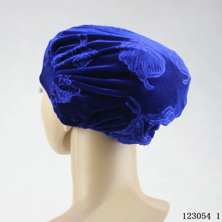 

Зимний бархатный тюрбан 2025, индийская шляпа, женская химиотерапия, мусульманский хиджаб, платок, капот от выпадения волос, повязка на голову, повязка на голову, тюрбан Mujer