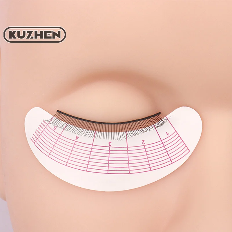 Upgraded 70 Pairs Eyelash Mapping Stickers Under Eye Positioning Tips Sticker For Lashes Extension Practice Eye Pads Paper Patch