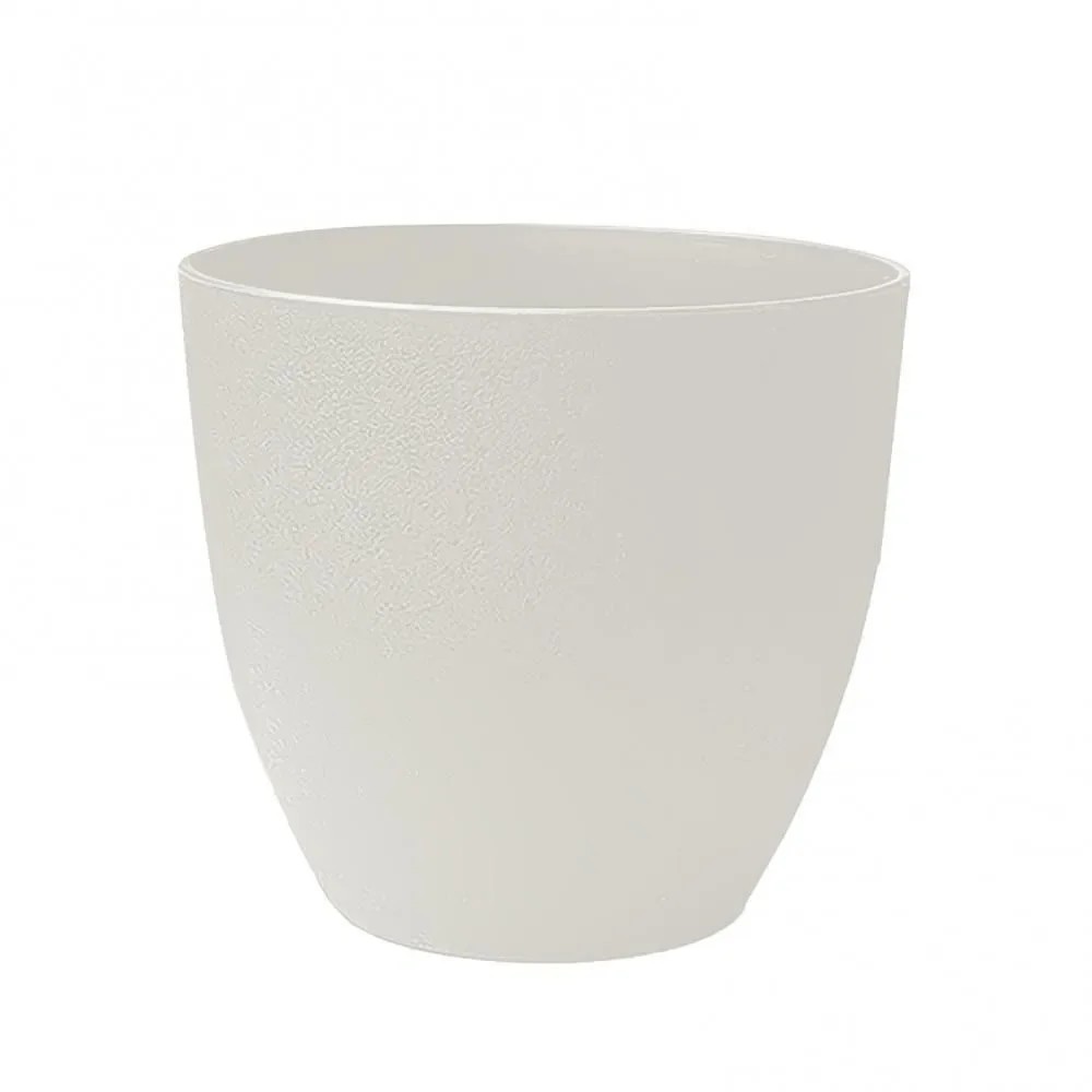 Plastic Frosted Imitation Stone Flower Pot Frosted Large-Capacity Plant Planter Thickened European Style Plant Cultivation Pot