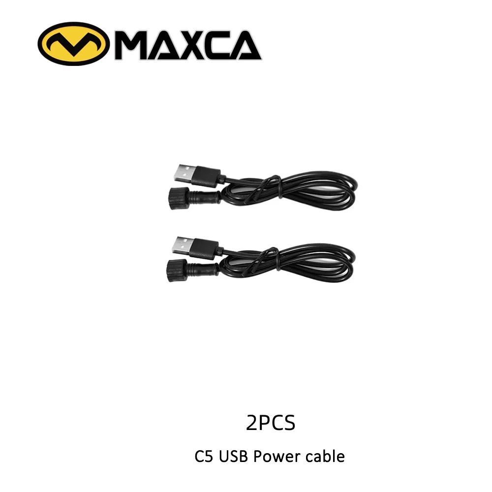 

USB Cable n Battery Power Cable for Maxca C5 AND C5 Pro Motorcycle XPLAY Screen Factory origin