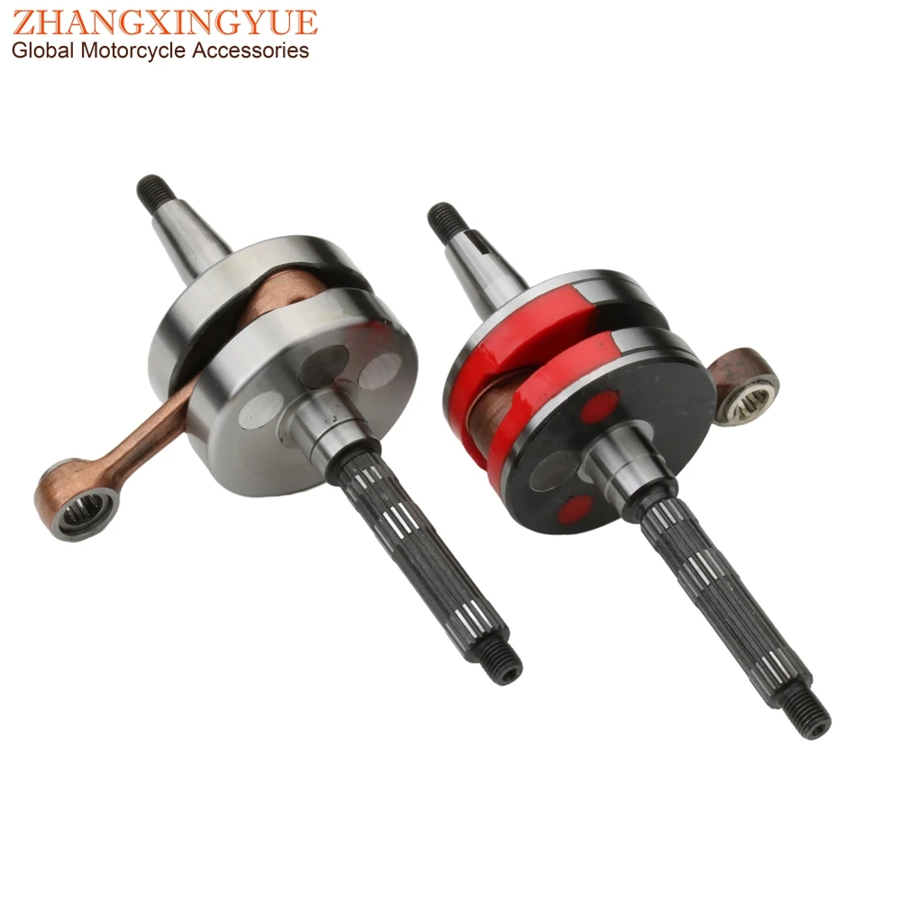 

Scooter Racing Crankshaft For Aprilia 50 Mojito Custom Scarabeo Sport City ONE SR Motard 50cc 2T Engine 4316255 100030201