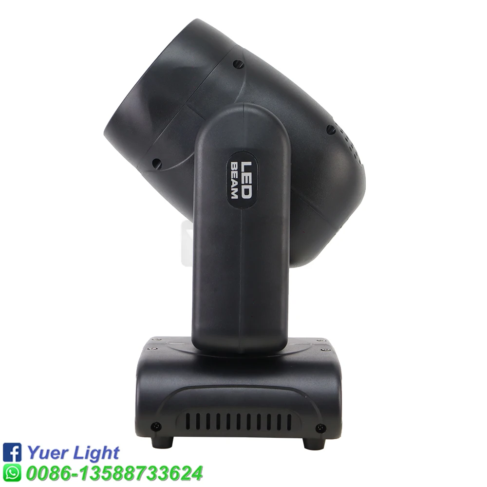 Imagem -04 - Led Moving Head Light Beam Spot 18prism Rainbow Effect Rgb 3in Smd Dmx dj Disco Party Clube Efeitos de Iluminação de Palco 120w