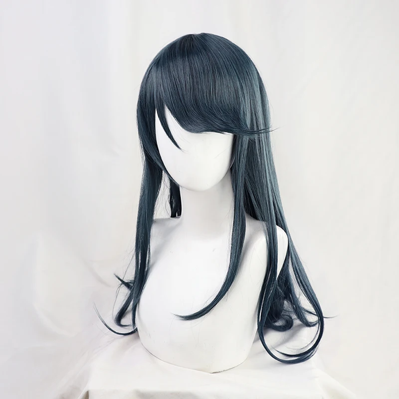 Virtual YouTube Vtuber Leo Need Cosplay Wig Halloween Carnival Party Props Synthetic Hair Heat Resistant Fiber + Wig Cap