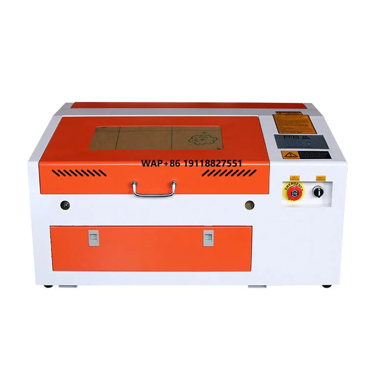 

130W CO2 Cutter Engraving Cutting Machine for Wood and Acrylic Small 400x400mm