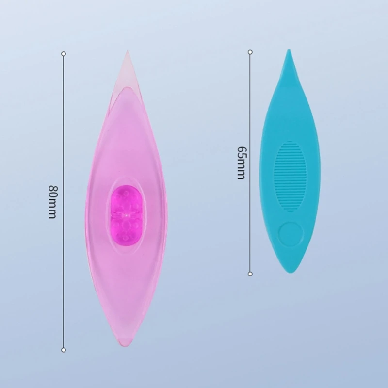 Plastic Tatting Shuttles Weefgereedschap voor doe-het-zelf weven draad Naaien Handwerk