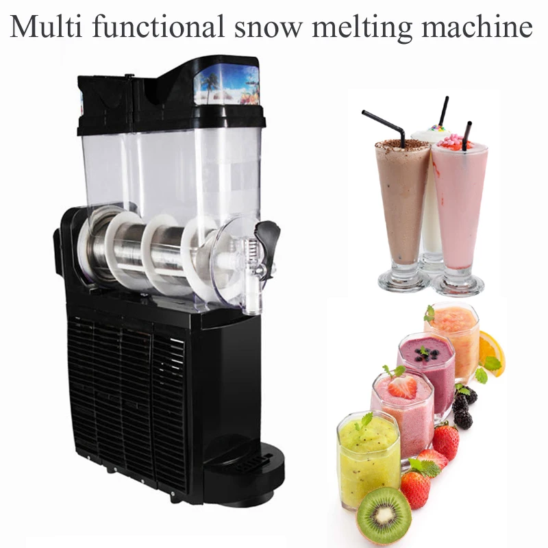 

One Tank Commercial Slush Machines Electric Snow Melting Machine Sand Ice Slushy Making