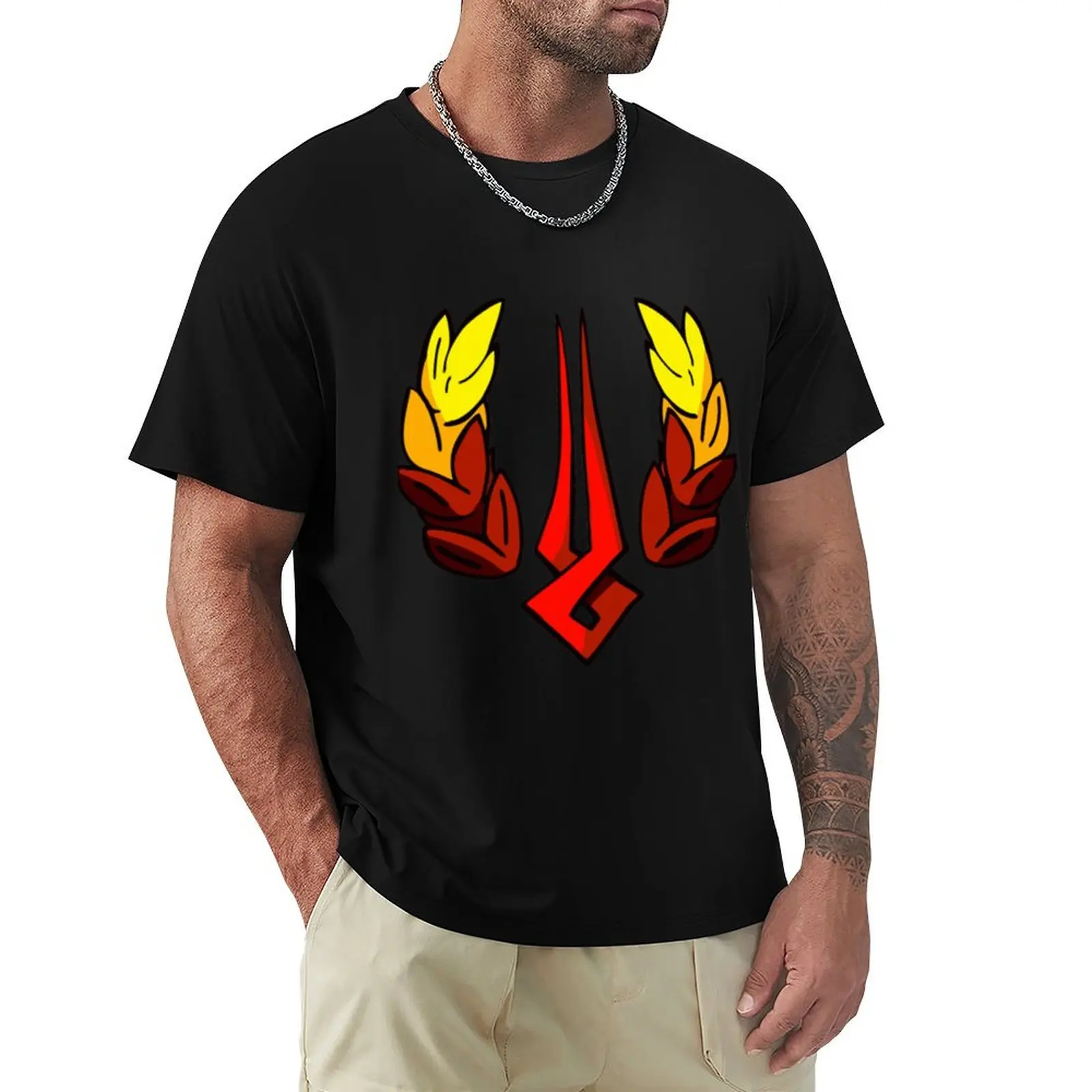 

Hades Game Logo Zagreus Supergiant. Classic . T-Shirt Fitness Quick Dry Short Sleeve Top