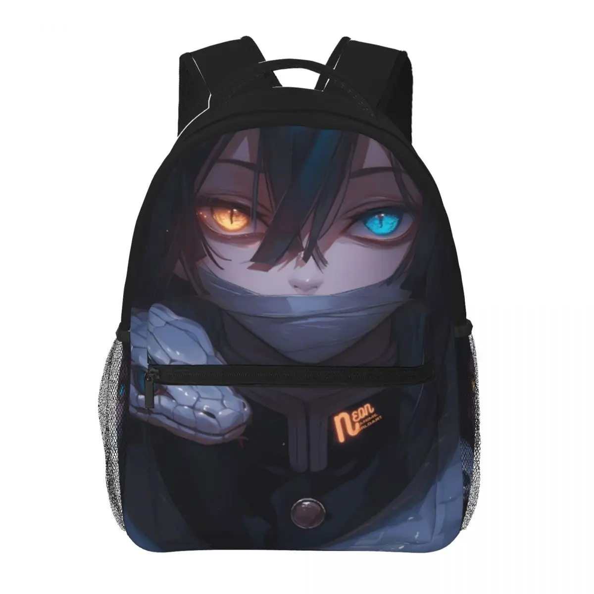 

Demon Slayer New Fashionable Schoolbag Students Backpacks Daily Rucksack Large Capacity Knapsack 16inch