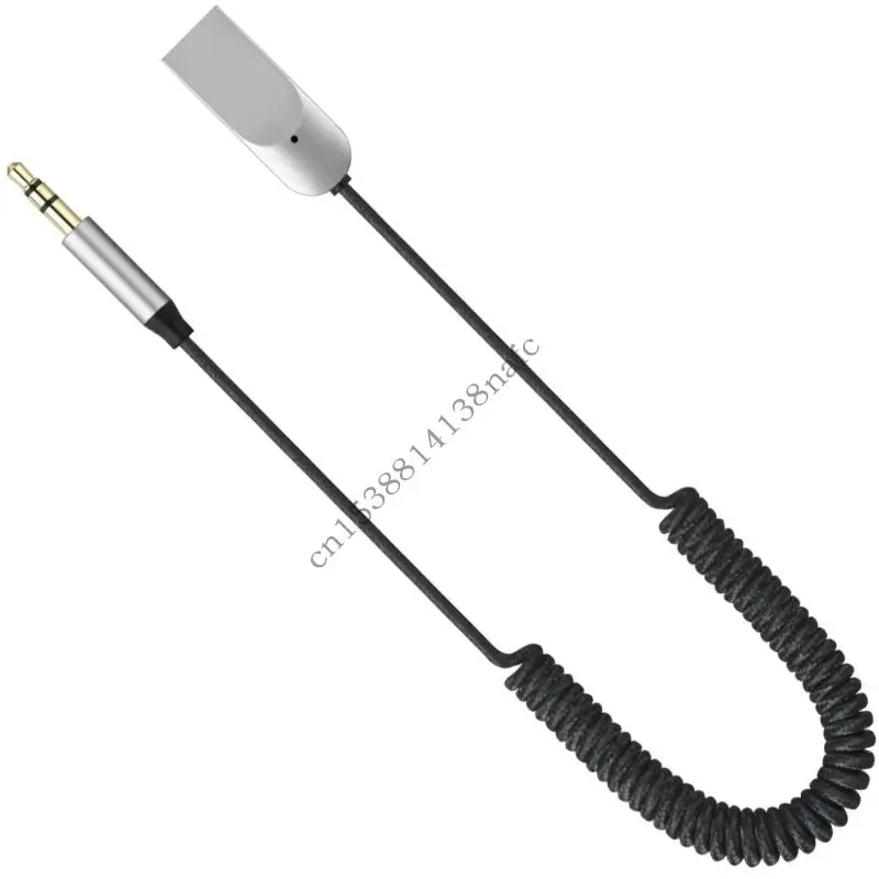 

594F Портативный беспроводной музыкальный приемник для автомобильной домашней стереосистемы с помощью 3,5 мм и USB Power