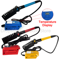 60W Digital Electric Soldering Iron For Makita/Dewalt/Milwaukee 18V Battery 300-510℃ Adjustable Electric Soldering Iron Tools