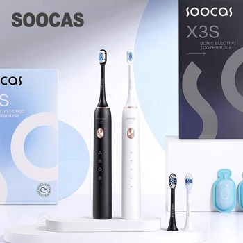 Cepillo de Dientes Eléctrico Sónico SOOCAS X3S IPX8 con 180…