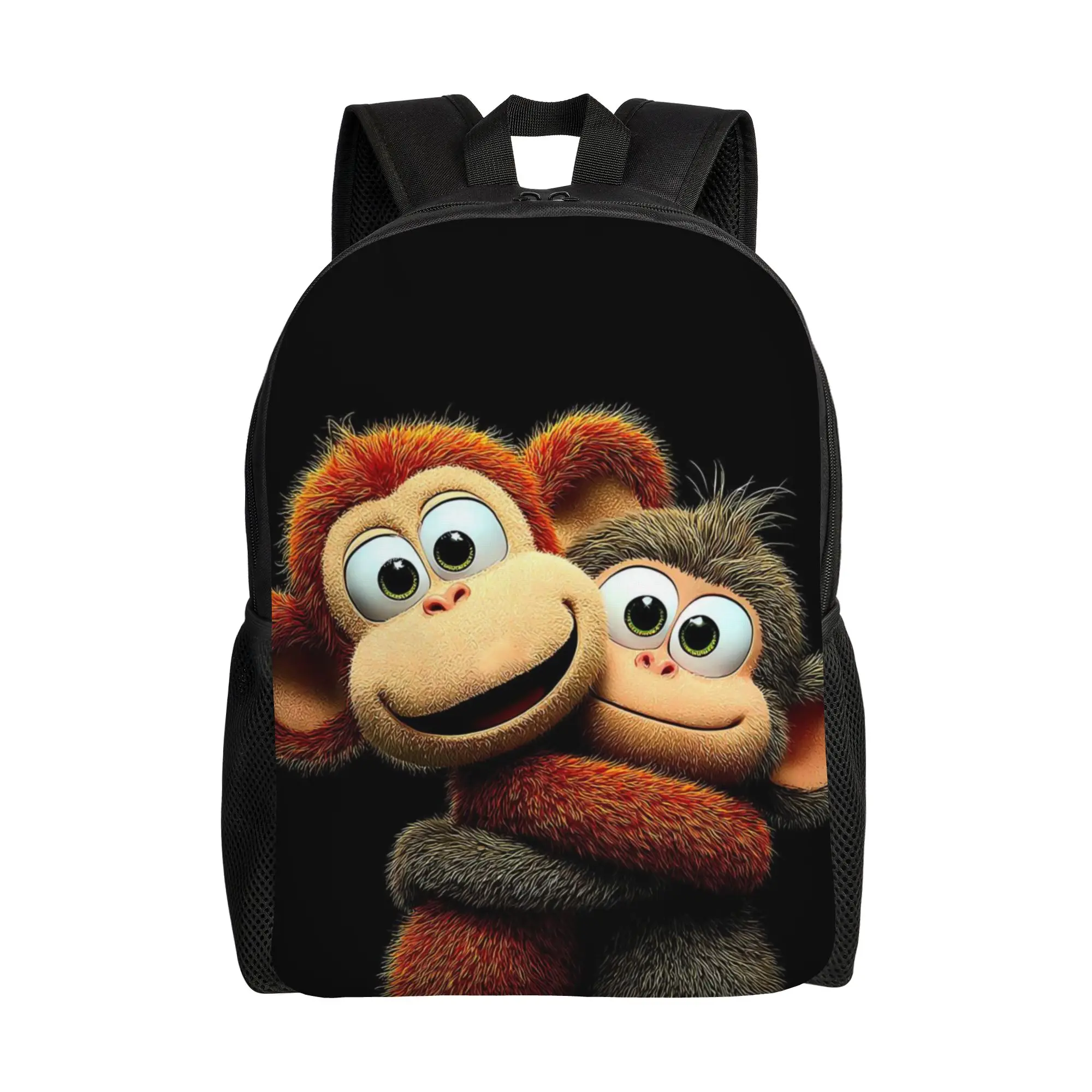 

1Piece Punch Monkey Cute Monkey New School Year Laptop Bag Students Backpack