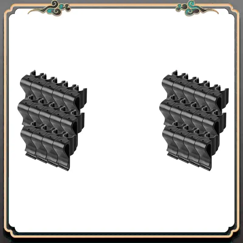 

B11A-28PCS Golf Putter Holder Golf Bag Clip Fixed Golf Clubs Buckle Ball Training Aids Swing Trainer Sports Game Accessories