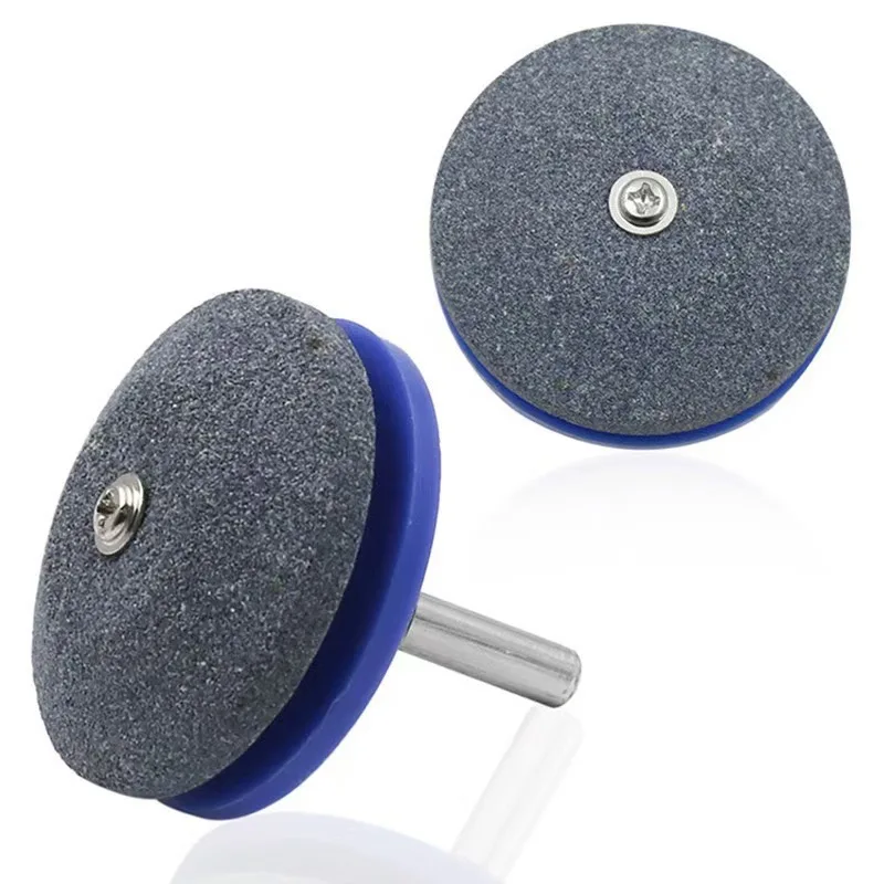 Electric Knife Sharpener with Grinding Stone, Professional Tool for Kitchen Knives and Wind Power Mower Blades