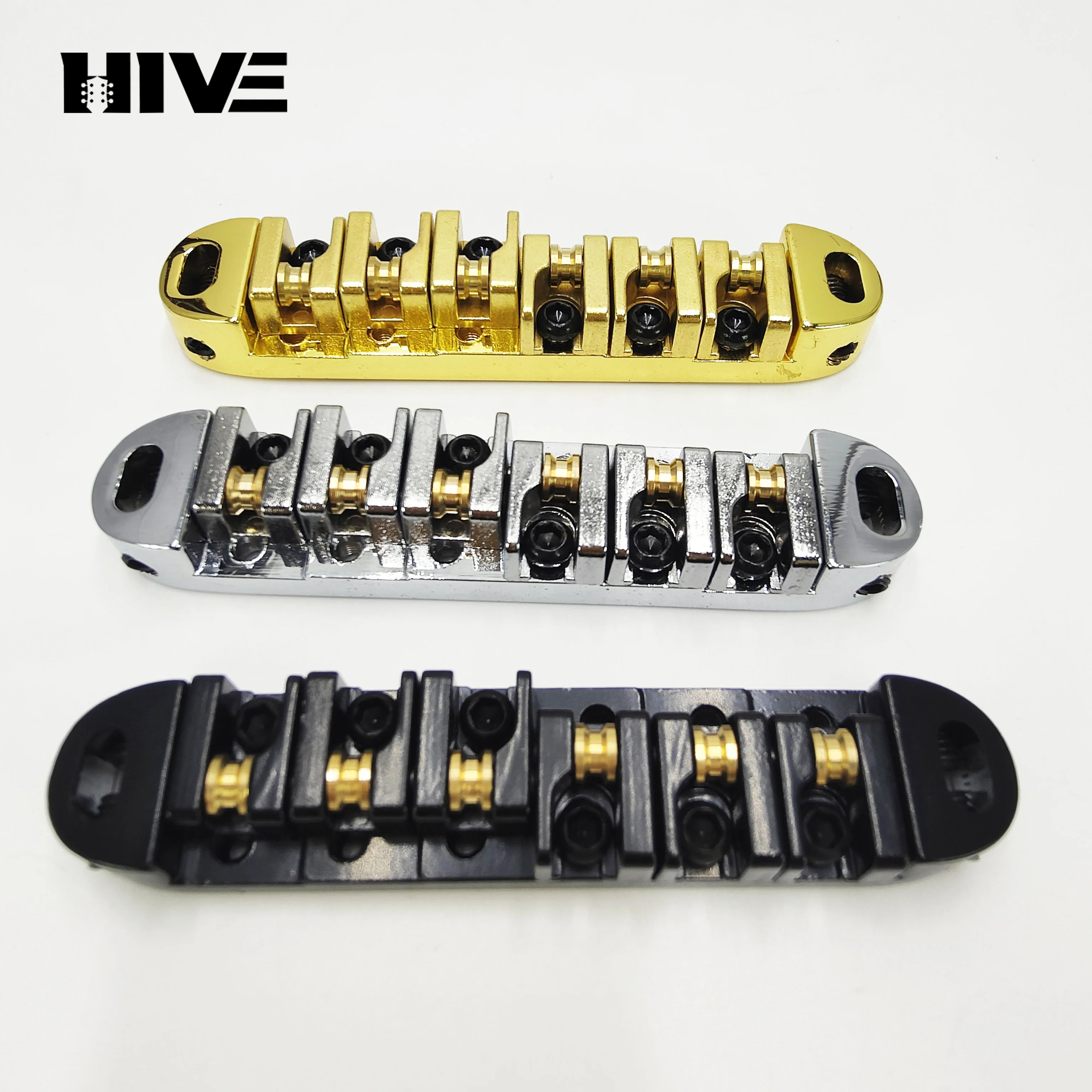 LP Electric Guitar Bridge Roller Bridge High-end Roller Bridge W/2 Studs LP Electric Guitar Bridge Guitar Accessories