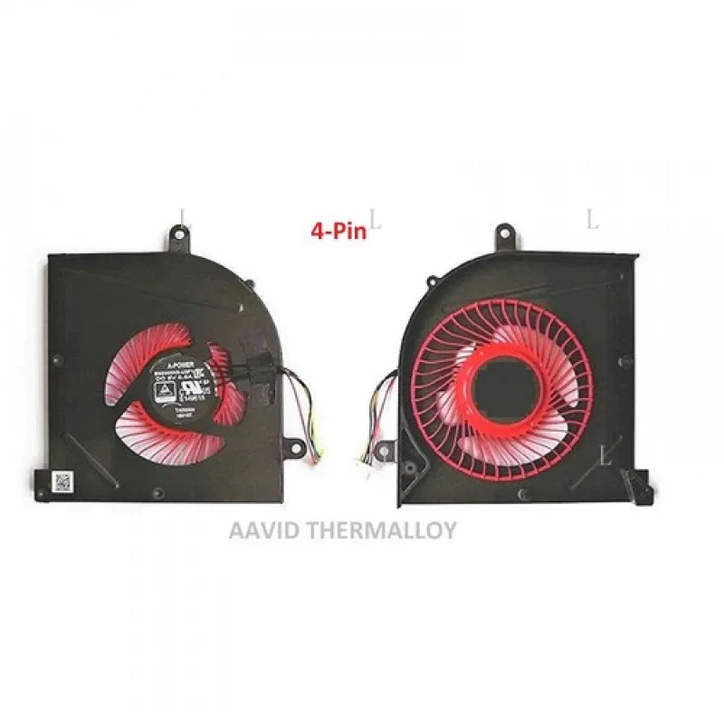 

L оригинальный новый вентилятор охлаждения процессора для MSI GS63 8RE GS63 7RE GS63 7RD 4Pin *