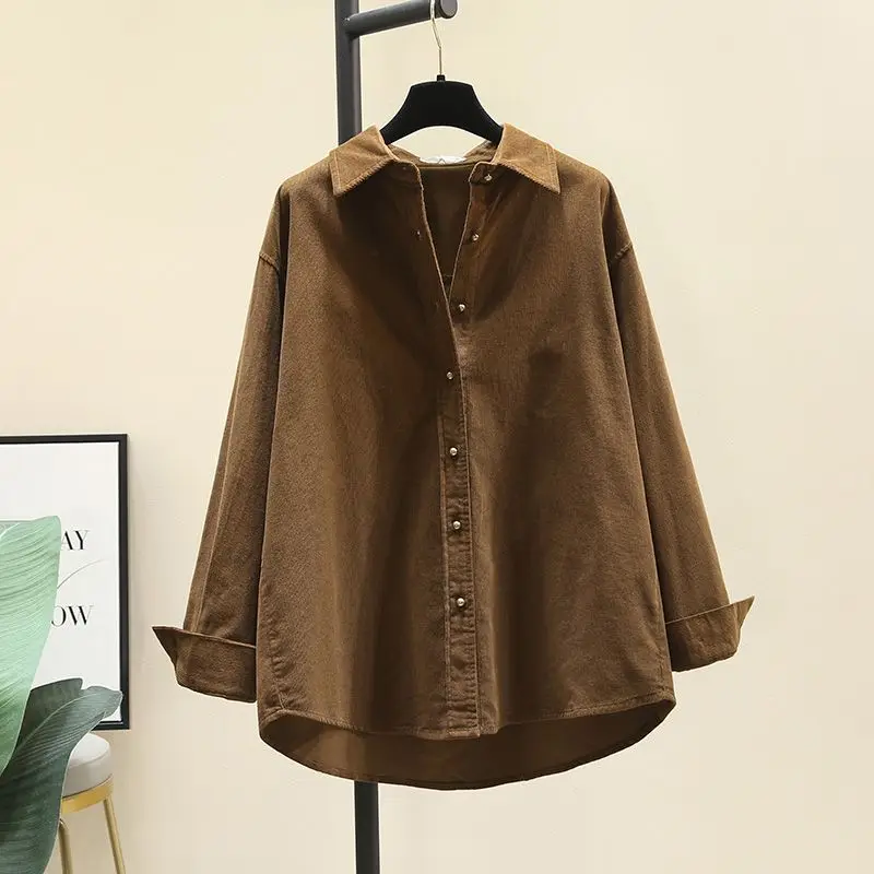 

Осенняя повседневная корейская мода, свободные пуговицы, однобортный, однотонный, с длинным рукавом, элегантный, достойный, интеллектуальный, щедрый Sven