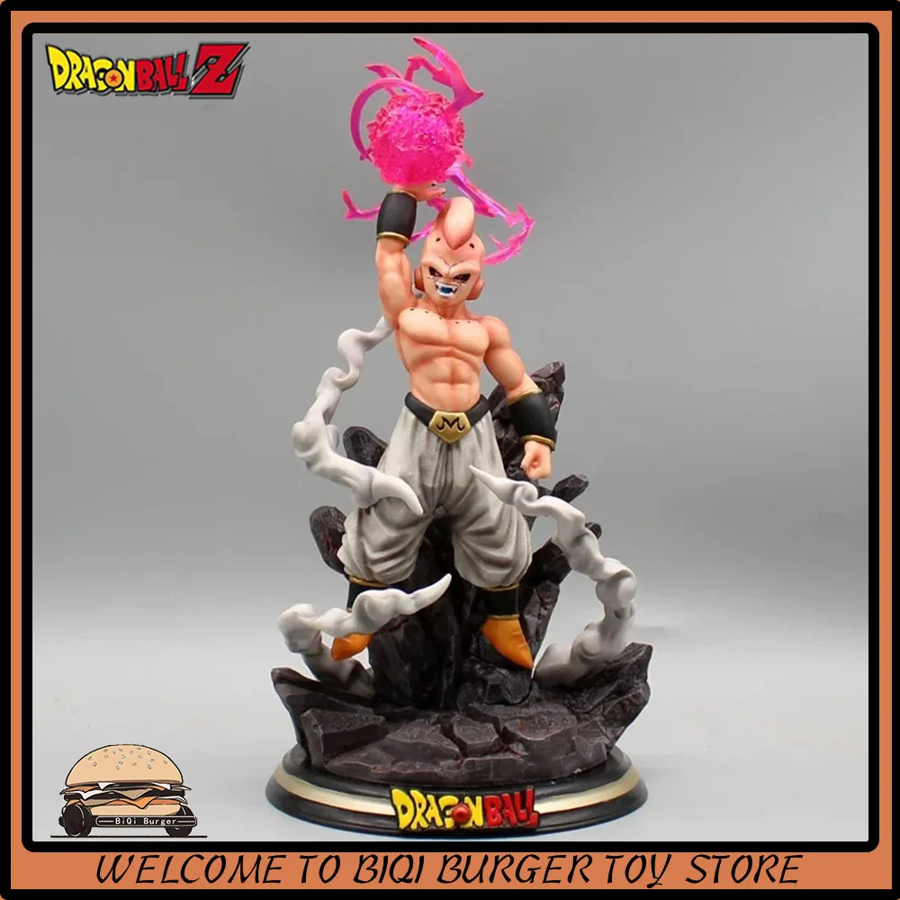 

25cm Dragon Ball Z Anime Figures Majin Buu Junsui Gk Figurine Dbz Model Pvc Statue Desktop Decoration Collectible Toys Kids Gift