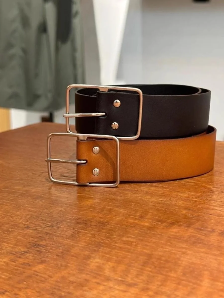 cinturon-de-cuero-fino-artistico-hecho-a-mano-ex-vintage-cuadrado-bule-neutral-sle-adecuado-para-hombres-y-mujeres