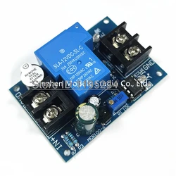 DC 12V 24V Lead-Acid Lithium Battery Discharge Controller Low Voltage Over-Discharge Protection Board with Alarmer 5-20S Delay