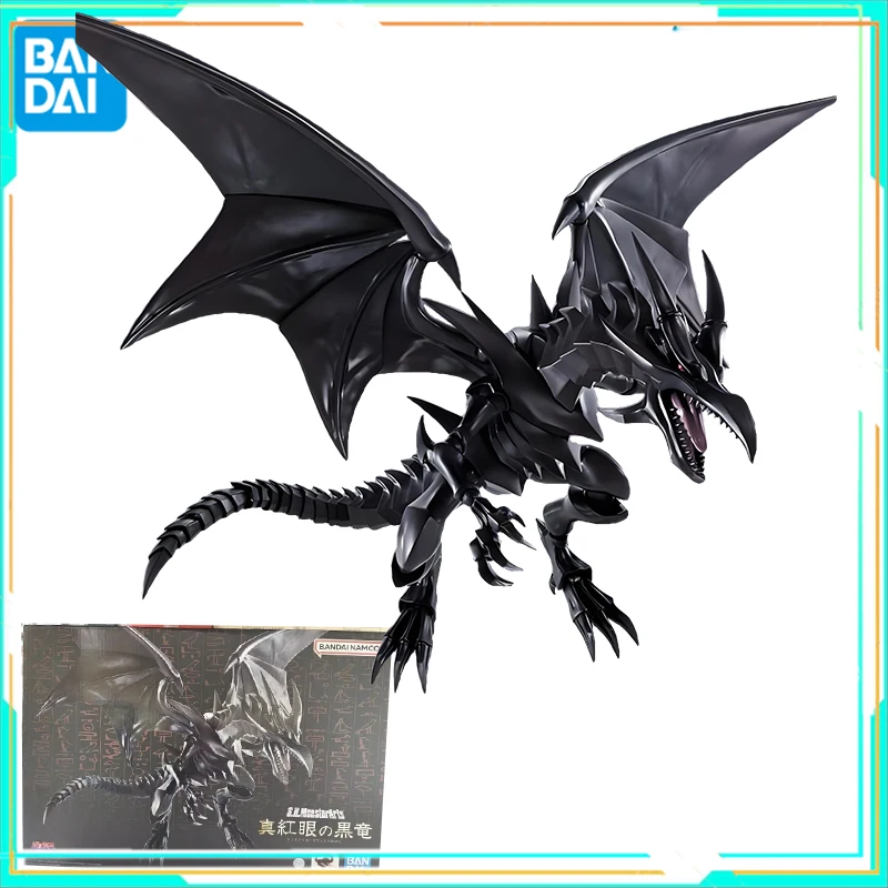 8 Bandai Echte yu-gi-oh rote Augen schwarzer Drache jonouchi katsuya Monster Action figur Modell Sammlung Modell Spielzeug junge Geschenk