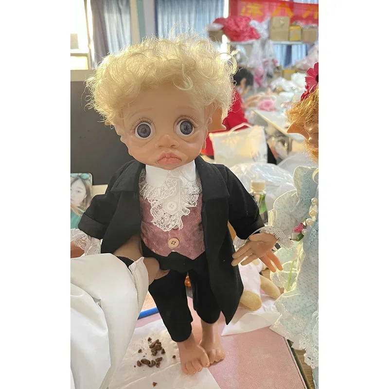 40CM Reborn Baby Doll Tinky Fairy Elf Molto carino Baby Girland Boy Girl Fatto a mano Molti dettagliati Vernice Art Doll Bambole realistiche