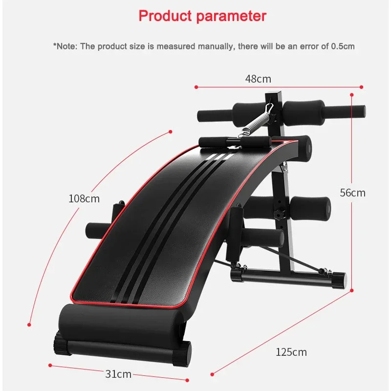 Sit-ups Dumbbell Bench Adjustable Weight Bench for Full Body Workout Multi-Purpose Utility Weight Bench for Home Gym