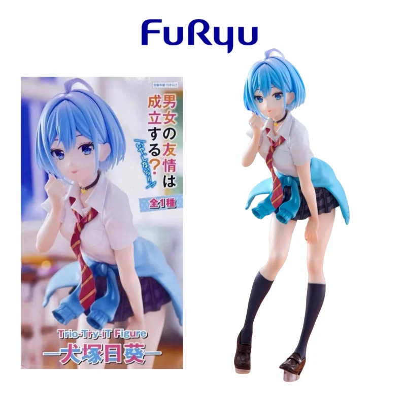 

В наличии оригинальная фигурка FURYU Trio Try It Inuzuka Himari, аниме-фигурка, коллекция моделей, новинка, кукла в штучной упаковке, украшения, игрушки, подарки