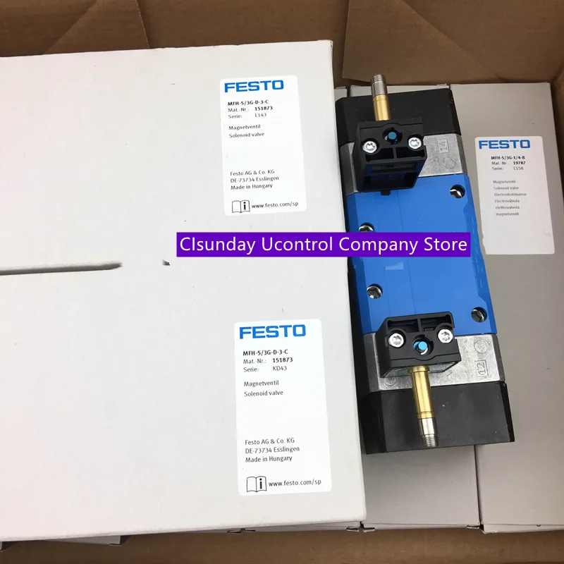 

New Original FESTO electromagnetic valve 150982 MFH-5/3G-D-1-C 151854 MFH-5/3G-D-2-C 151873 MFH-5/3G-D-3-C