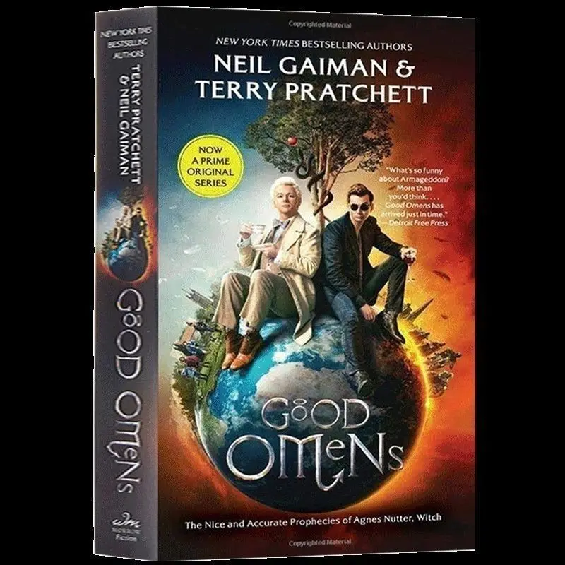 good omens o romance de ficcao inglesa de mesmo nome livros 01