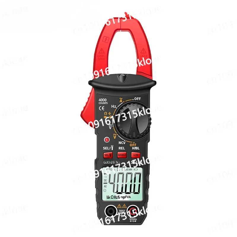 Digital clamp multimeter, AC and DC voltage universal meter, fully automatic, intelligent, clamp digital anti-burn meter